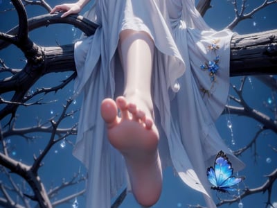 她居然知道我恋足