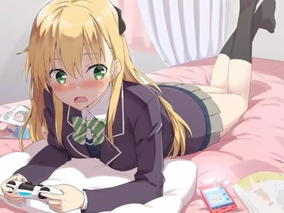 爱打游戏的冷淡宅女JK是我的青梅竹马