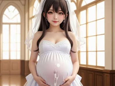 纯白婚纱下的十四日献祭