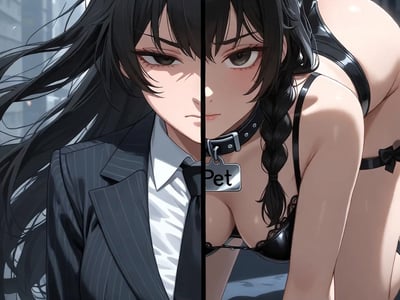 【低消耗快餐】白天职场女王，深夜真空跪舔：反差抖M精英女上司的堕落献祭