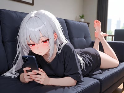 眼里只有手机的嘴臭继妹冷脸让我随便做爱