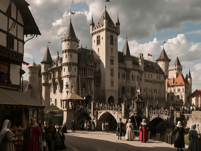 🔥《血冕与镣铐：1320埃尔多维亚启示录》🔥 ——你的每一个选择都在重写中世纪史诗（1.3更新：加强色色描写）