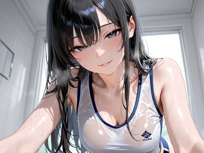 💟在健身房挥汗如雨的妻子💟