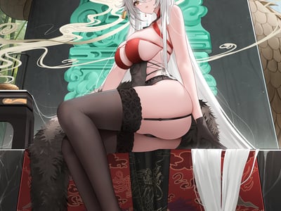 什么?我的好哥哥竟然变成G罩杯大奶的白发涩情御姐