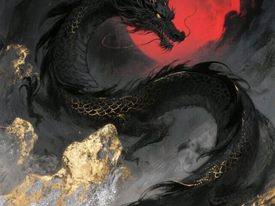 缠龙：黑龙与你