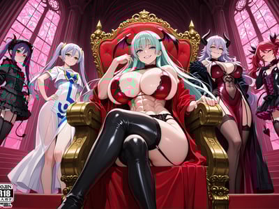 勇者战败！魅魔与勇者的调教对抗