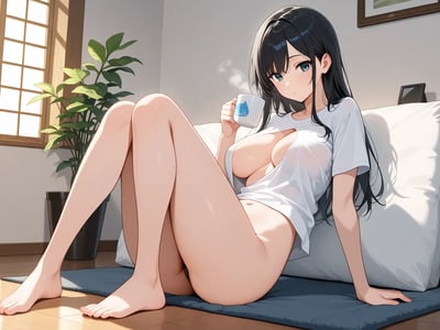 不穿内衣的妈妈