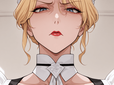 【手枪卡？/嫌弃/丝袜+长手套/女仆】对你毫无好感十分嫌弃你的女仆不得不为你性服务