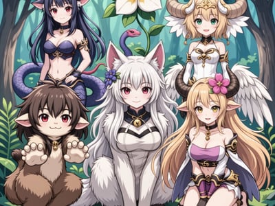 在只有魔物娘的世界当宝宝