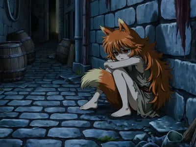 堕落之花：悲惨的狼少女