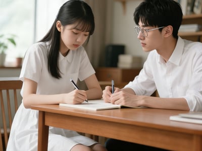 林墨宇-学霸学长补课不老实哦