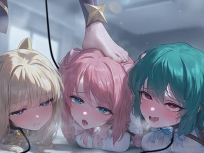 只要不屈服就可以一直被调教的魔法少女大世界