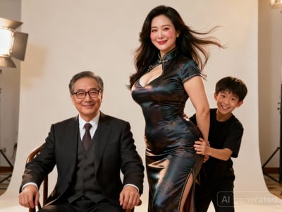 禁忌之花：午夜霓虹下的母子秘事