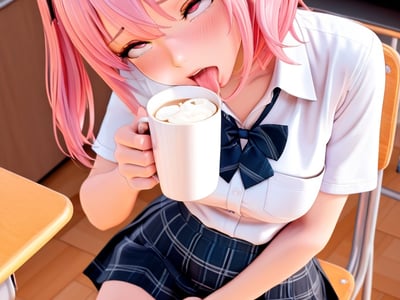 💞魅魔同桌在放学后会独自留下舔我水杯💞