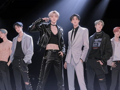 顶流刺头男团的铁腕经纪人