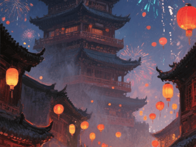 花灯节：暗香浮动