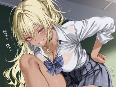 嘲笑你的雌小鬼黑皮辣妹留学生