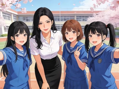 💋蔷薇庄的蜜陷四重奏👄与四位女友的秘密缠绵游戏💋