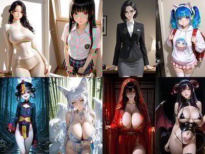 💕全角色立绘💕我在两界当房东💕