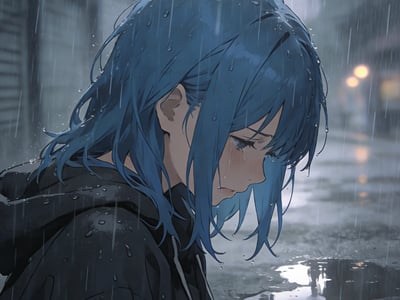 明明...是我先来的…凭什么和她在一起…