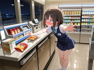 💗深夜便利店的秘密监控💗