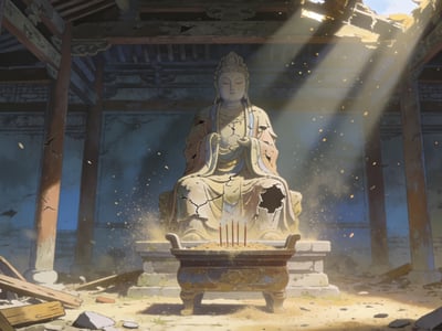 我这破庙容不下你们五个男人！