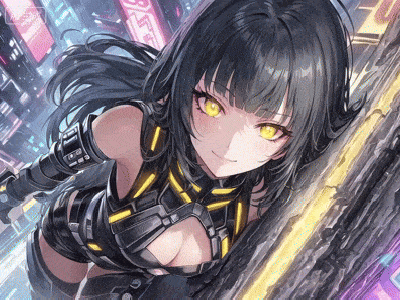 ❤️‍🔥【赛博朋克】【反派培养】-用心培养❤️,用爱感化💕,然后死在她面前😋