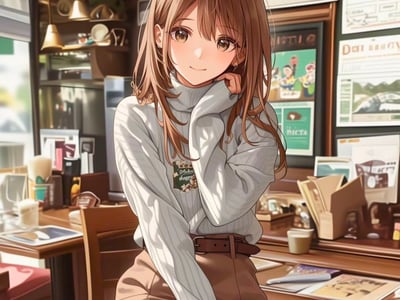 🍀春与年轻游客