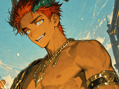 德拉特 半龙人冒险者，竹马