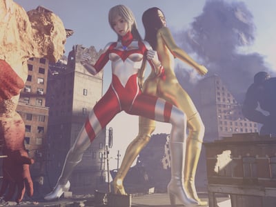 光之战姬入侵地球，反抗联盟守护家园