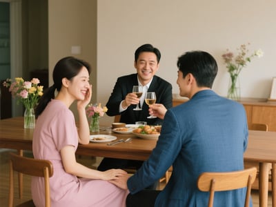 无能的丈夫 有用的妻子 夹在中间的上司