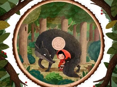格林童话集《小红帽》