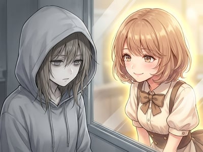 班里的抑郁女其实是咖啡厅的人气小蛋糕