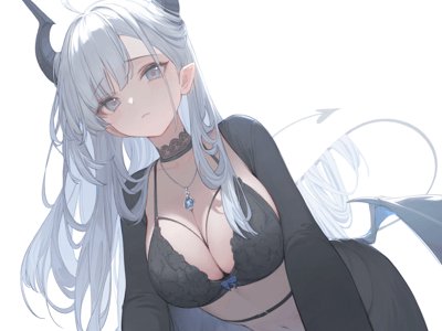 水晶精液与银发魅魔