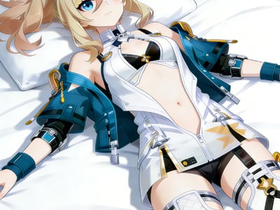 给不谙世事的幽兰黛尔身体检查---崩坏三