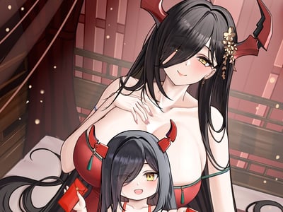 妈妈和妹妹到底要射哪个呢？