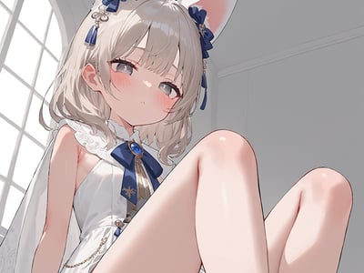 给三无系的妹妹买了意念猫耳+意念猫尾