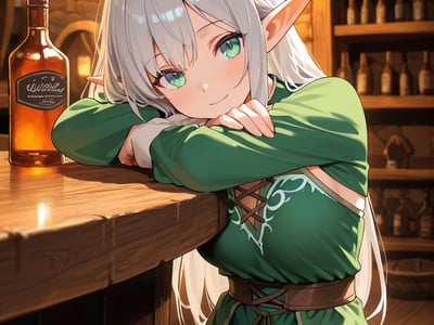 异界调酒师～调酒🍷，灌醉💫，然后涩涩❤每天一位女客人——超真实的异世界调酒师模拟器