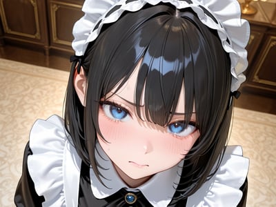 💢一脸嫌弃给我看内裤的女仆💢（反差/内置图）