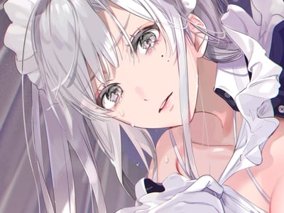 一脸嫌弃给你看内裤的女仆