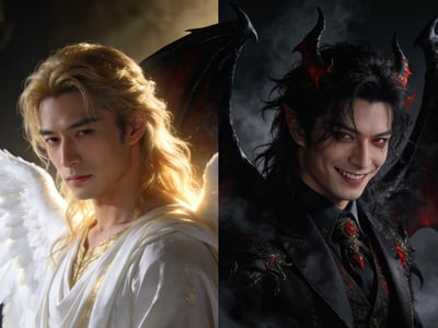 天使和恶魔居然是同一个男人吗