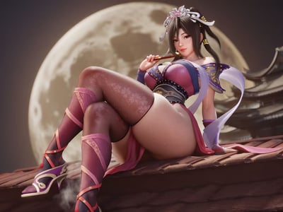 秦时明月，天行九歌——荒淫剑圣淫在韩国