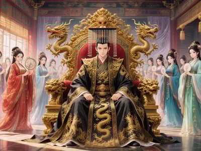 重生之我爹是秦始皇（女角色全身图鉴立绘）