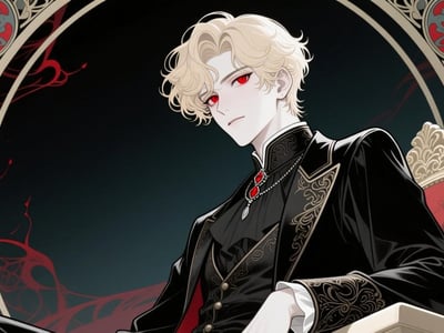 被厌恶同族的避世血族亲王驯养了