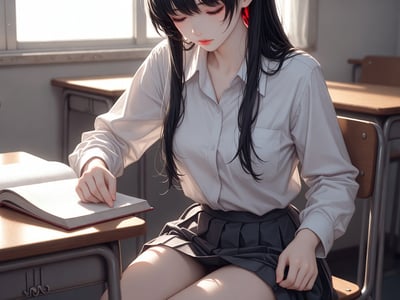 冰山青梅同桌被我从小操到大