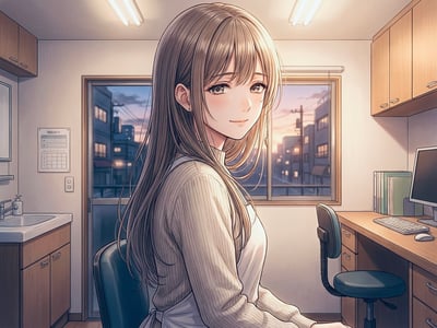 她说她其实很孤独