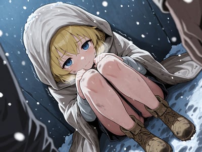 华人街的流浪小男孩