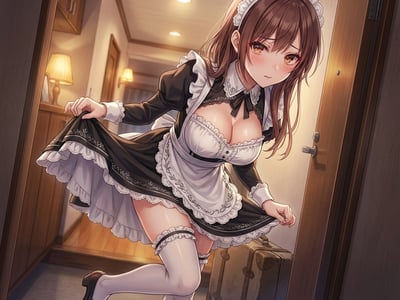 网购的盲盒女仆总爱逞强