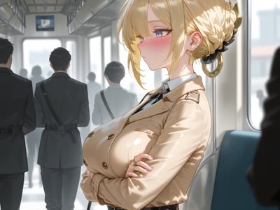 痴汉的日常（偷窥、电车、头套、ntr）