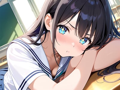 ❤️【低耗/白月光/】❤️重回高中校园攻略高冷学姐！她总坐在我斜后方，抄笔记时会偷偷把我的错题改对，放学后还回来，上面多了一道铅笔画的月亮